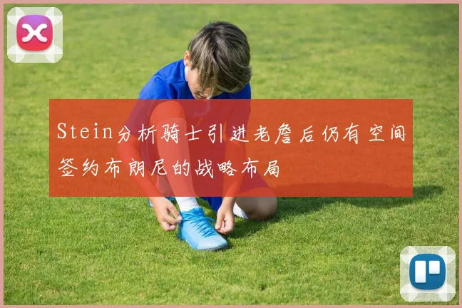 Stein分析骑士引进老詹后仍有空间签约布朗尼的战略布局